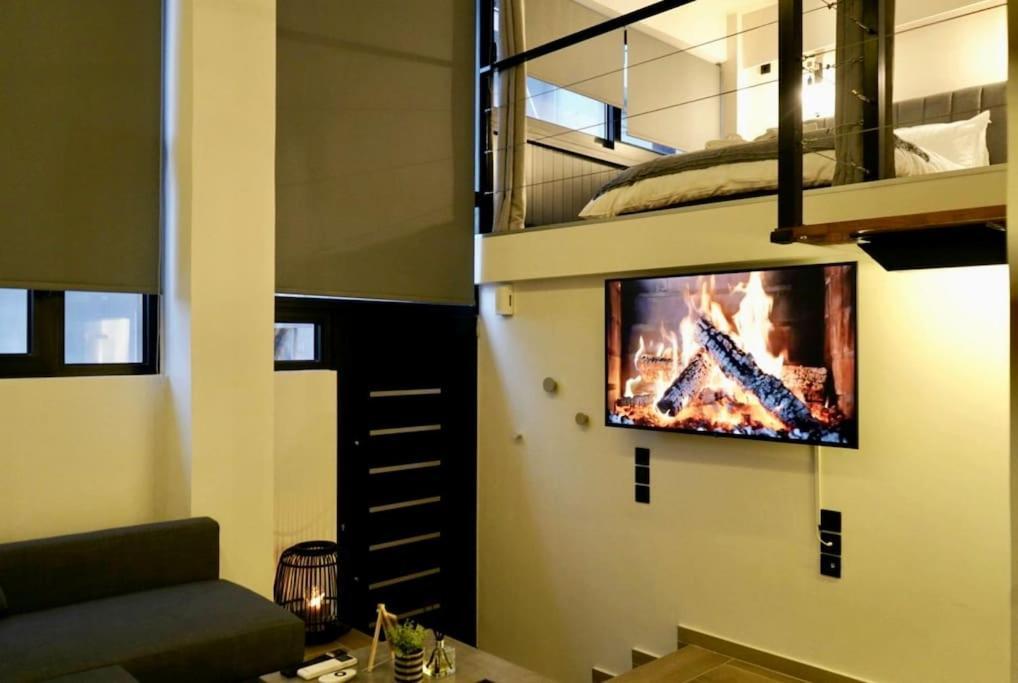 Cosy Loft Appartement Patras Buitenkant foto