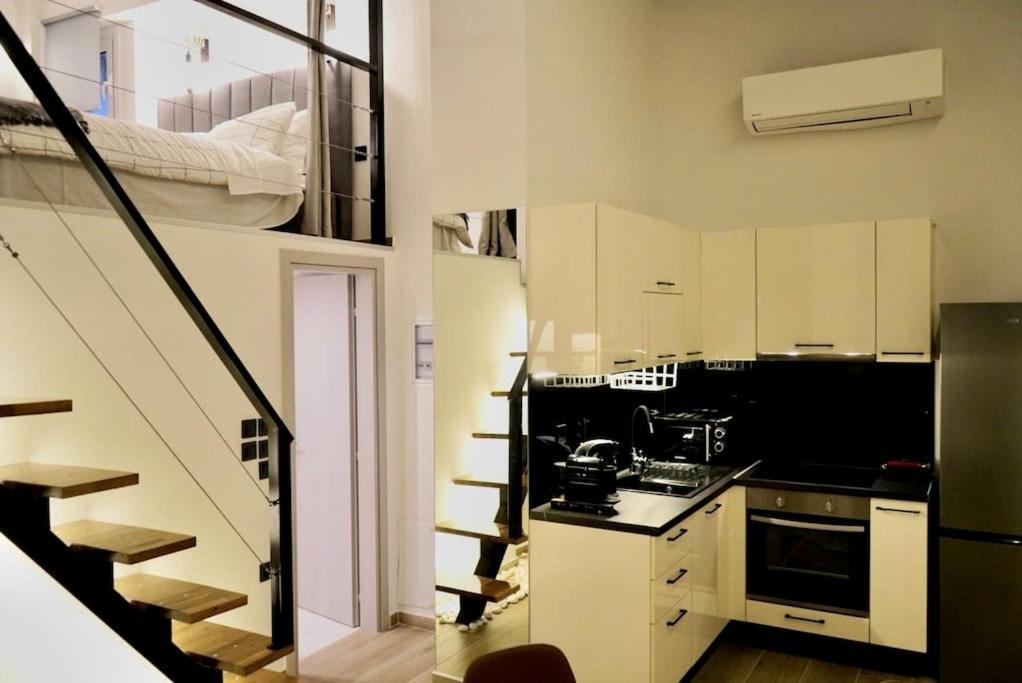 Cosy Loft Appartement Patras Buitenkant foto